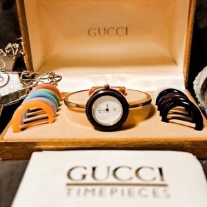 ADJUSTED SALE - 1989 Vintage Gucci Watch, 9/10 condition!!